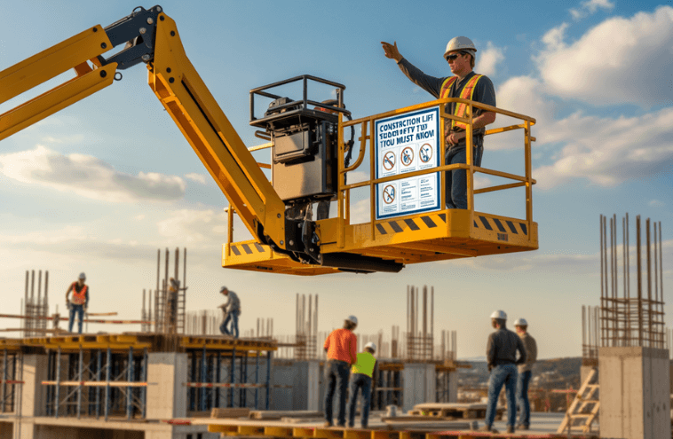 construction boom lift